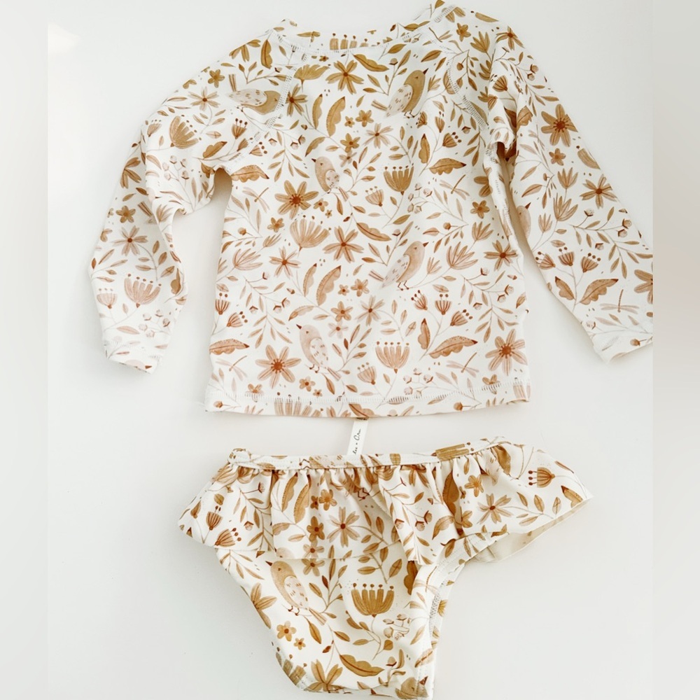 RYLEE + CRU - Garden Birds Two Piece Swim Suit - Picture 4 of 14